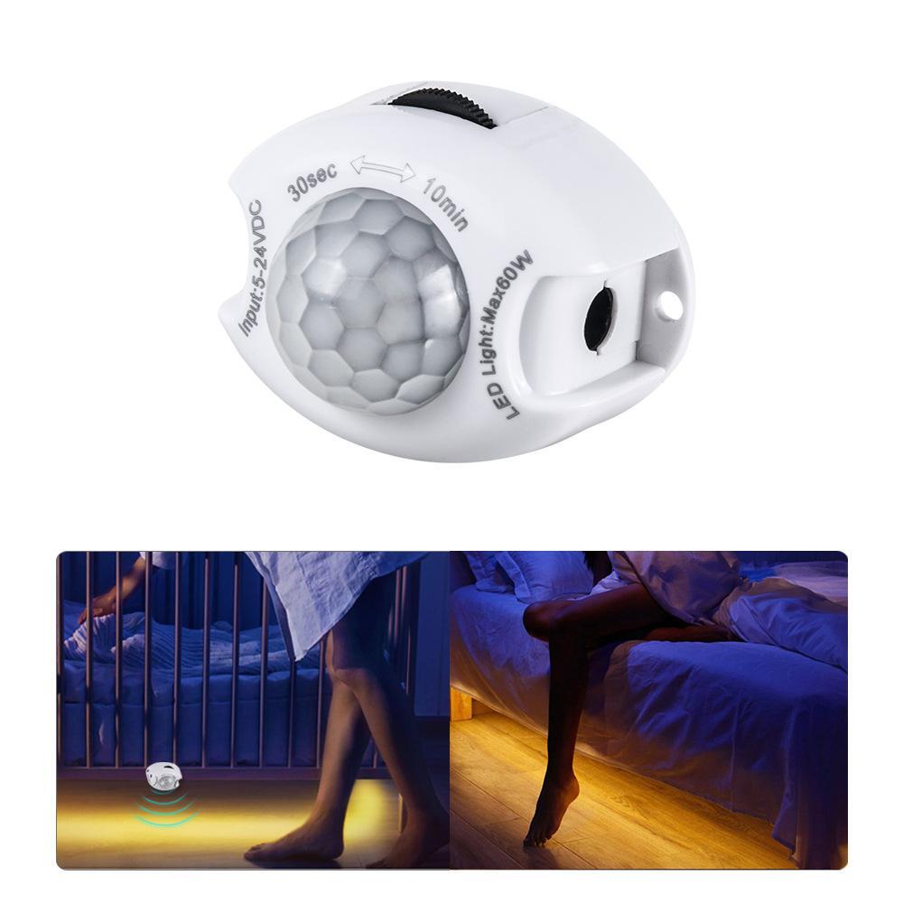 Mini Pir Motion Sensor For Led Strip Light Smart Home Led Strip Light Module Dc