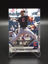 PR: 451! Triston McKenzie 2025 Topps Now Road To Opening Day Cleveland Guardians