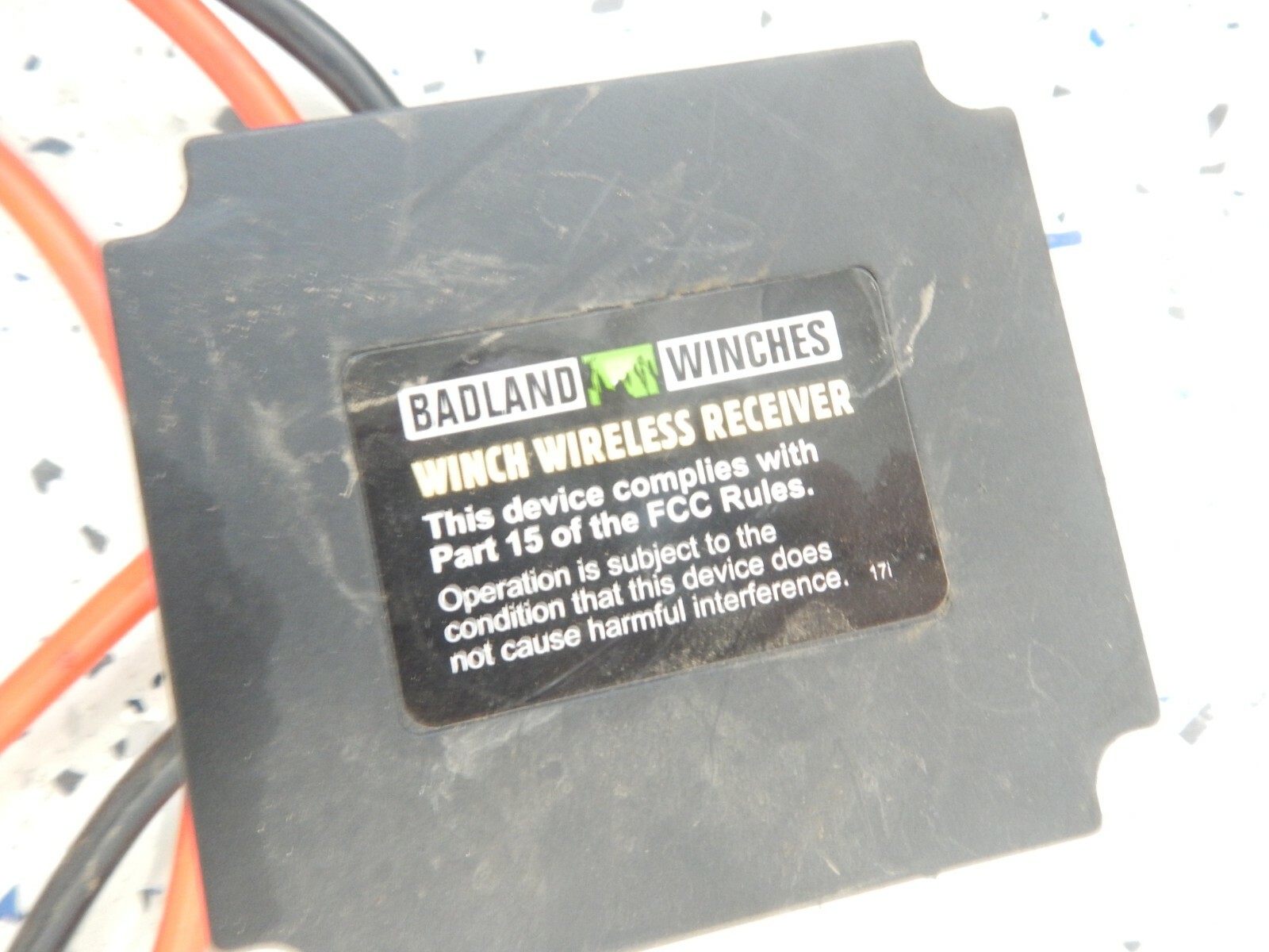 BADLANDS 2500 LB ATV WINCH WITH WIRELESS REMOTE AND WINCH MOUNT eBay