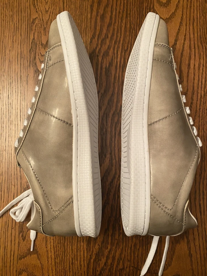 Calvin Klein Men’s Hart High Shine Light Taupe Size 10 BRAND NEW! - Image 2 of 4