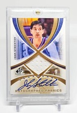 JOHN STOCKTON 05-06 UD SP GAME USED LEGENDARY FABRICS JERSEY AUTOGRAPH AUTO /50
