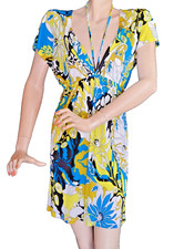 NUOVO! originale ADELE FADO designer MINI ABITO dress robe 34 XS nuovo 198€ NEW