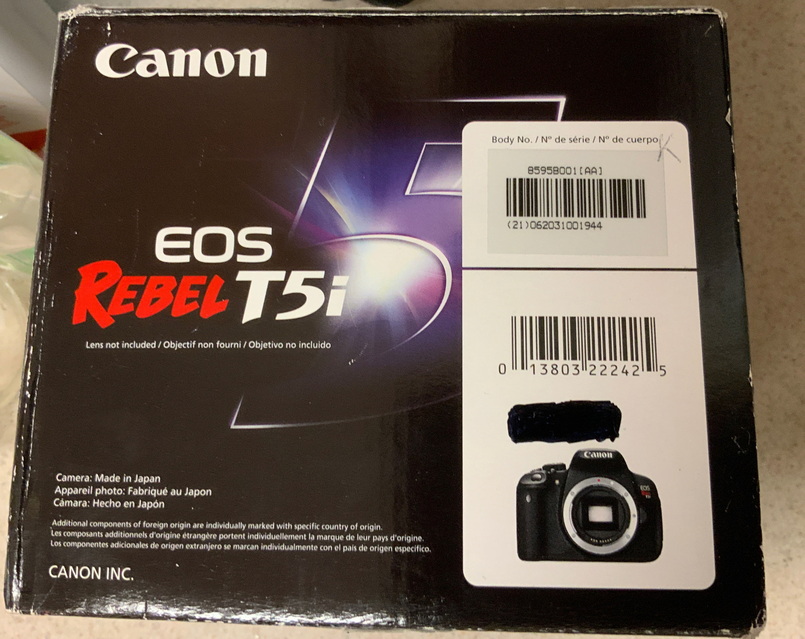 canon eos rebel t5i body only eBay