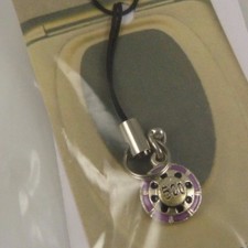 500 Dollar Chip Gambling Casino theme Cell Phone Charm