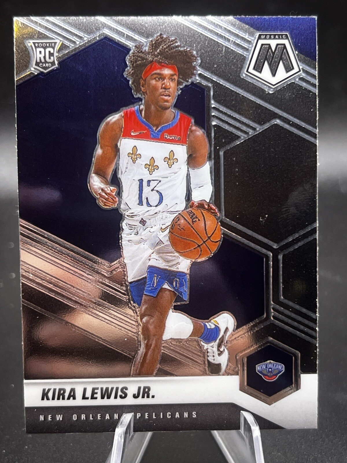 2020-21 Panini Mosaic #224 Kira Lewis Jr.  New York Knicks RC