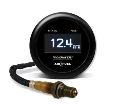 Innovate MTX-OL PLUS Wideband Digital Air/Fuel Ratio OLED Gauge Kit 8ft