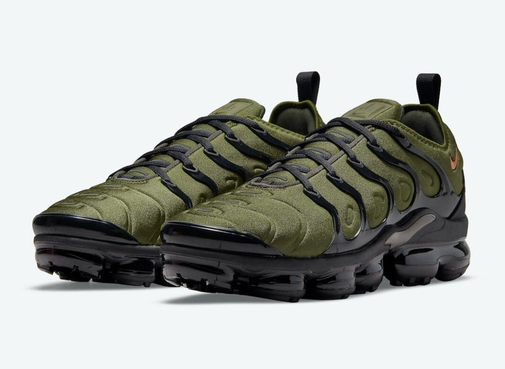 NEW Nike Vapormax Plus TN Olive-Green Men's Shoes