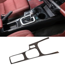 Panel de cambio de marchas de control central de fibra de carbono para T@yota Hilux Revo 2015-21