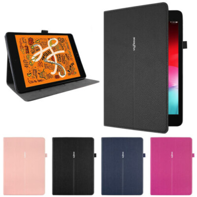 For iPad Mini 5 Mini 4 7.9 inch Leather Folio Case Smart Auto Sleep Wake Cover