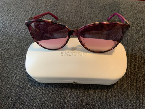 Swarovski SK0205 Womens Metal Sunglass 16X Shiny Palladium  display picture 1
