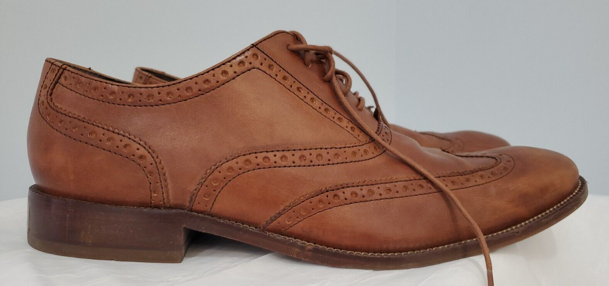 Cole Haan Williams Wingtip Brogue British Tan Leather Derby Oxfords Mens 11.5 Amazon.com | Cole Haan Men main image 3