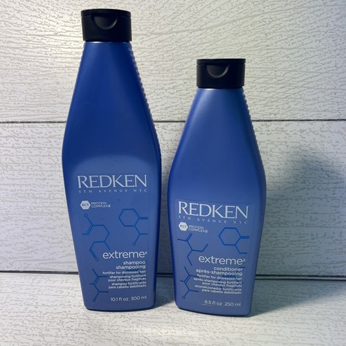 REDKEN EXTREME SHAMPOO 10.1 OZ  & CONDITIONER 8.5 OZ  ORIGINAL FORMULA! - Picture 1 of 3