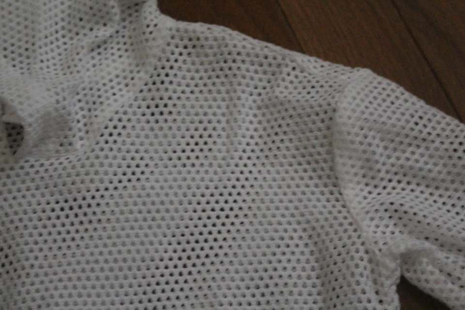 Nueva Sudadera con Capucha Gymboree Niñas Malla Blanca con Bolsillos Talla XS 4 Extra Pequeña 4 4T Foto 2 de 4