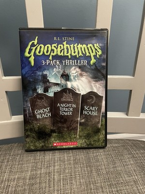 Goosebumps: Ghost Beach /A Night in Terror Tower/ScaryHouse (DVD, 2014)