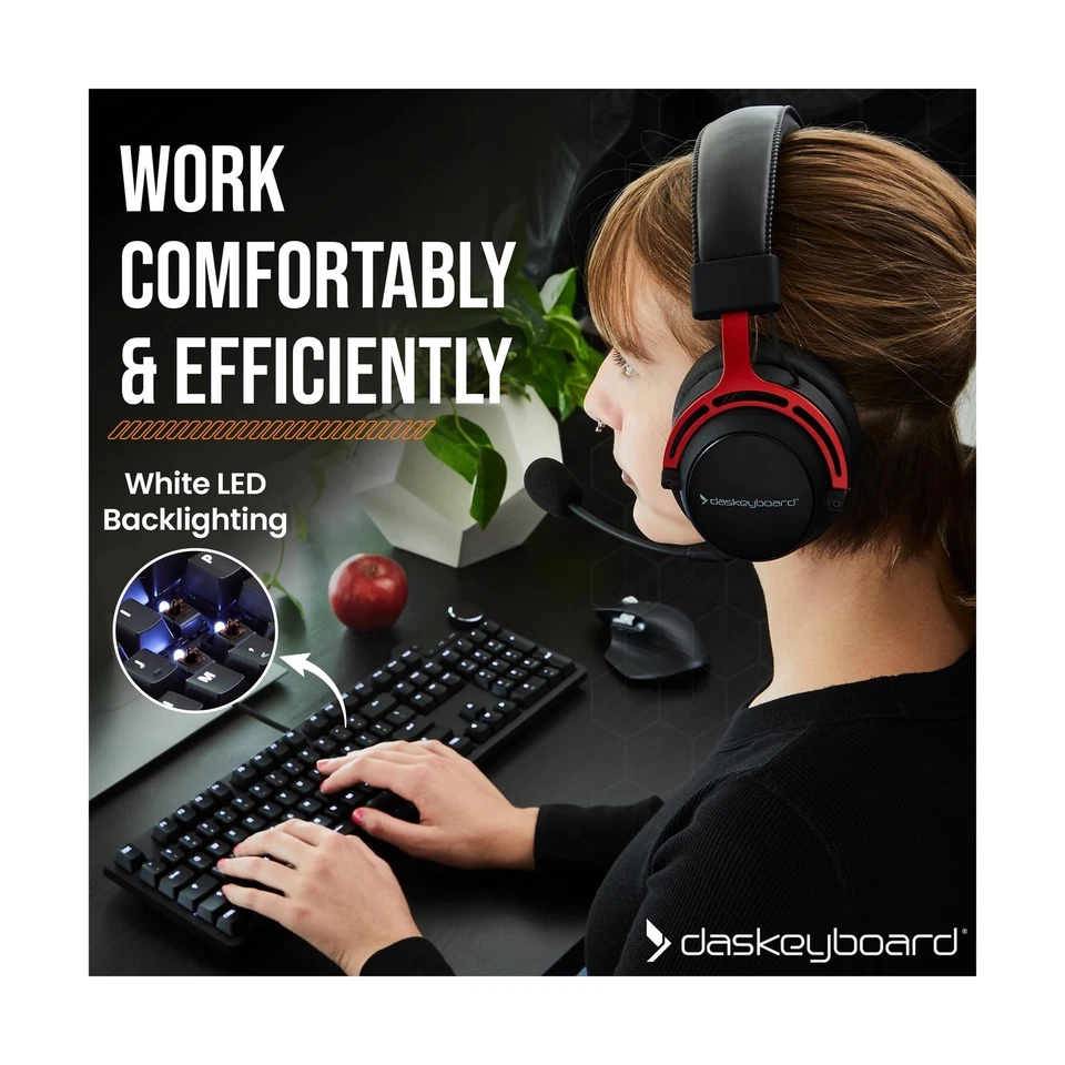 Das Keyboard 6 Professional Backlit Wired Mechanical Keyboard – Tactile Ch - Image 3 of 4