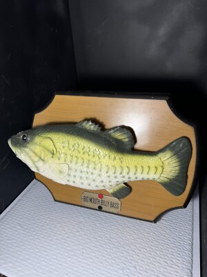VTG Big Mouth Billy Bass Singing Fish 1999 Gemmy Take Me to the