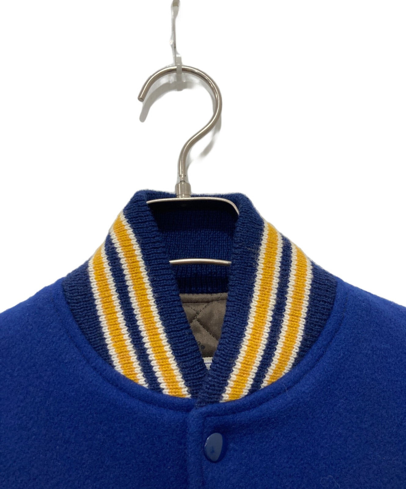 CATCH BALL Leather switch stadium jacket Size: 34… - image 9