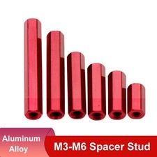 M3-M6 Spacer Stud Aluminum Alloy Hex Standoffs Coupling Long Nut Standoff Rods