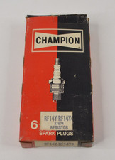 Champion RF14Y RF14Y4 Set of 6 Spark Plugs - Original NEW NOS Made in USA