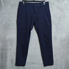 Rhone Pants Mens 30 Blue Commuter Performance Slim Fit Stretch Dress Trousers