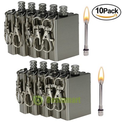 10Pcs Waterproof Permanent Match Lighter Strike To Light Survival Fire Starter