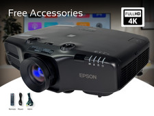 Epson PowerLite 4855WU 3LCD Projector 4000 ANSI Digital Zoom 10W Speakers w/Kit