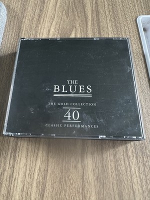 THE BLUES THE GOLD COLLECTION 40 HITS CD - RARE RETRO MUSIC ALBUM
