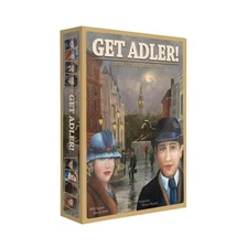 Caper Board Game Get Adler! Box NM