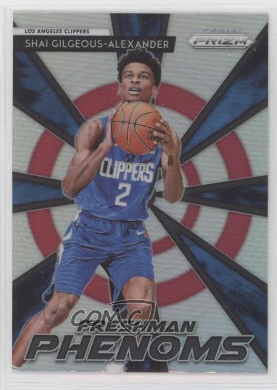 2018 Panini Prizm Freshman Phenoms Silver Shai Gilgeous-Alexander Rookie RC 08o9