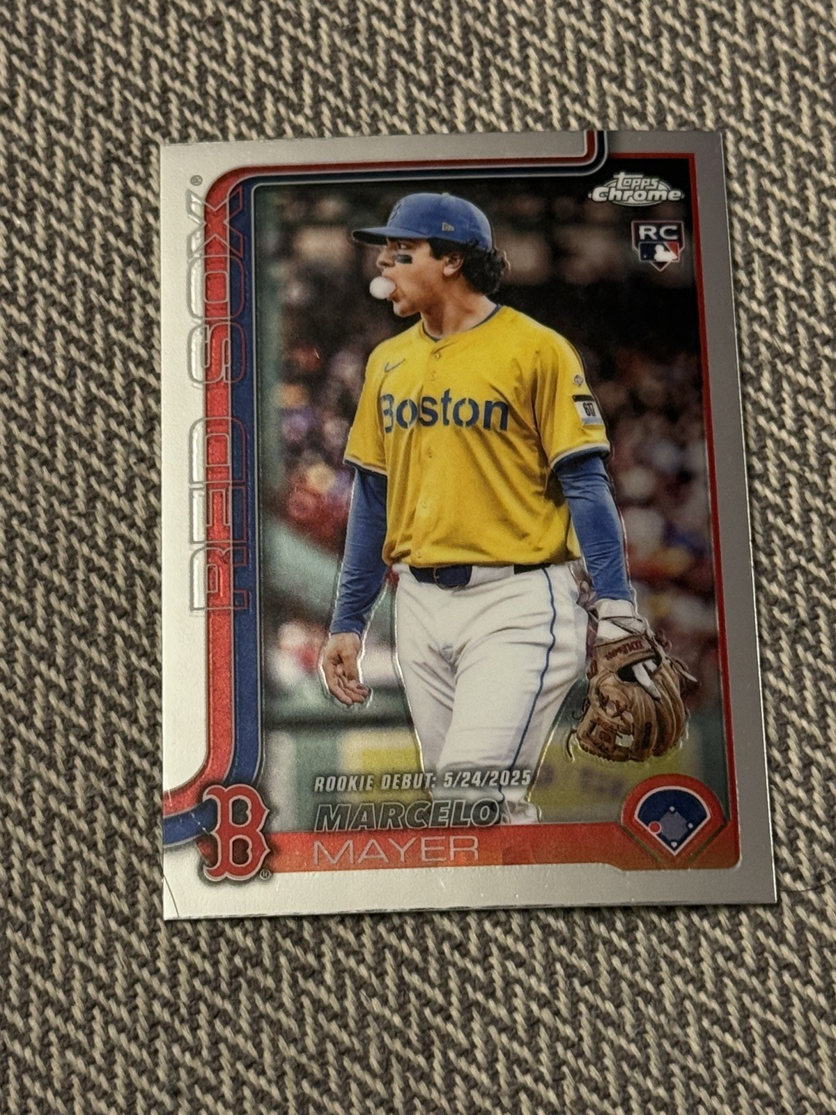 2025 Topps Chrome Update Refractor Marcelo Mayer #USC117 RC