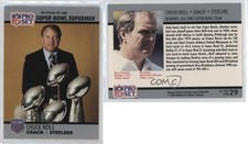 1990 Pro Set Super Bowl XXV Silver Anniversary Box Set Chuck Noll #29 HOF