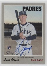 2019 Topps Heritage Real One Auto Luis Urias #ROA-LU Auto 0d94