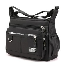 Men's Oxford Messenger Bag Crossbody Large Capacity Shoulder Casual Travel Work