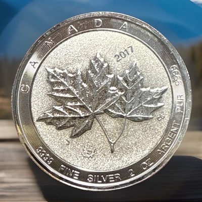 2017 SILVER CANADA $10 MAPLE LEAF 2oz COIN 20 Available Buy More Save More Text