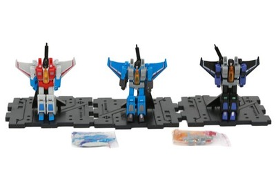 Galaxy Toys MINI 12-14 Starscream Thundercracker Skywarp Set Collectible toy