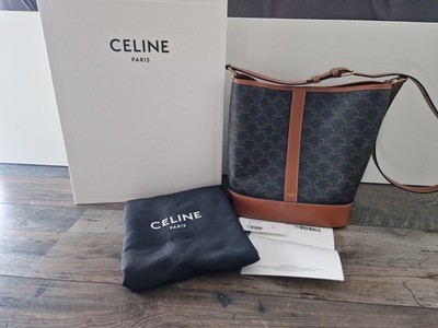 Celine Paris Triomphe Bucket bag medium fullset wie neu