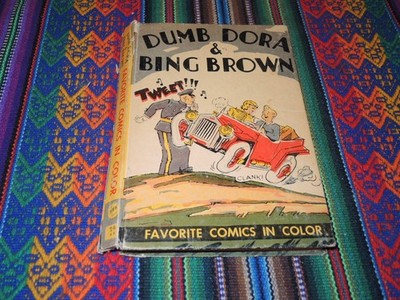 DUMB DORA & BING BROWN 24   Vintage  (Big Little) Lynn Book