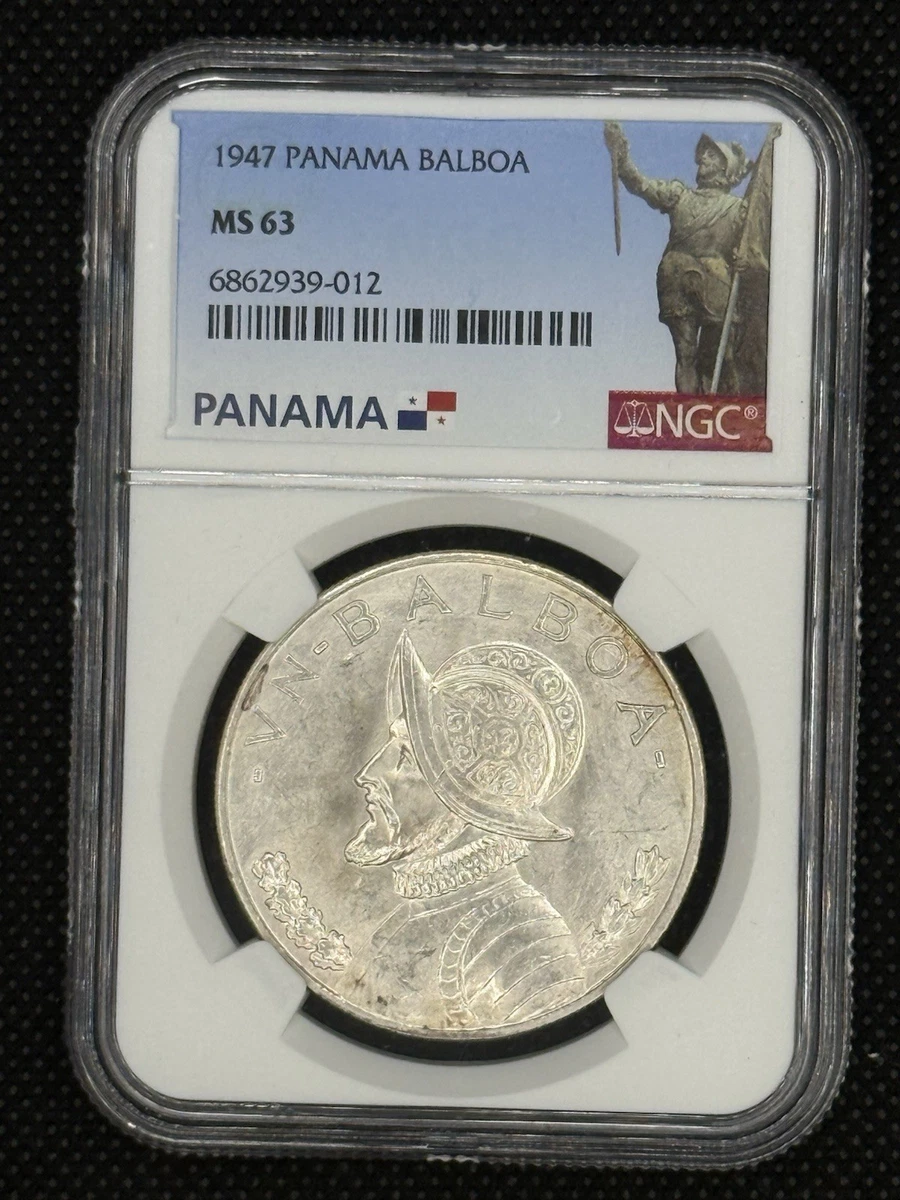 1947 Panama Balboa NGC MS63 #811 | eBay