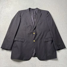 Vitale Barberis Canonico Brooks Brothers Blazer Mens 48XL Blue 1818 Madison Suit