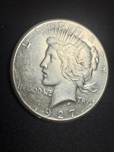 1927-P Peace Dollar — photo from the most recent tracked eBay sale