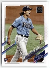 Brent Honeywell Jr. 2021 Topps Update Tampa Bay Rays Rookie #US246