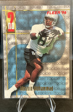 Fleer 1996 Rookie Muhsin Muhammad Carolina Panthers NFL Football Card #172. rookie card picture