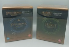 Sealed Lord of the Rings Hobbit 4K Ultra HD Bluray Trilogy SteelBook US