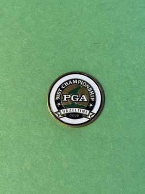 2009 PGA Championship Golf Ball Marker - 1  - Hazeltine - Y.E. Yang TIGER HUNTER