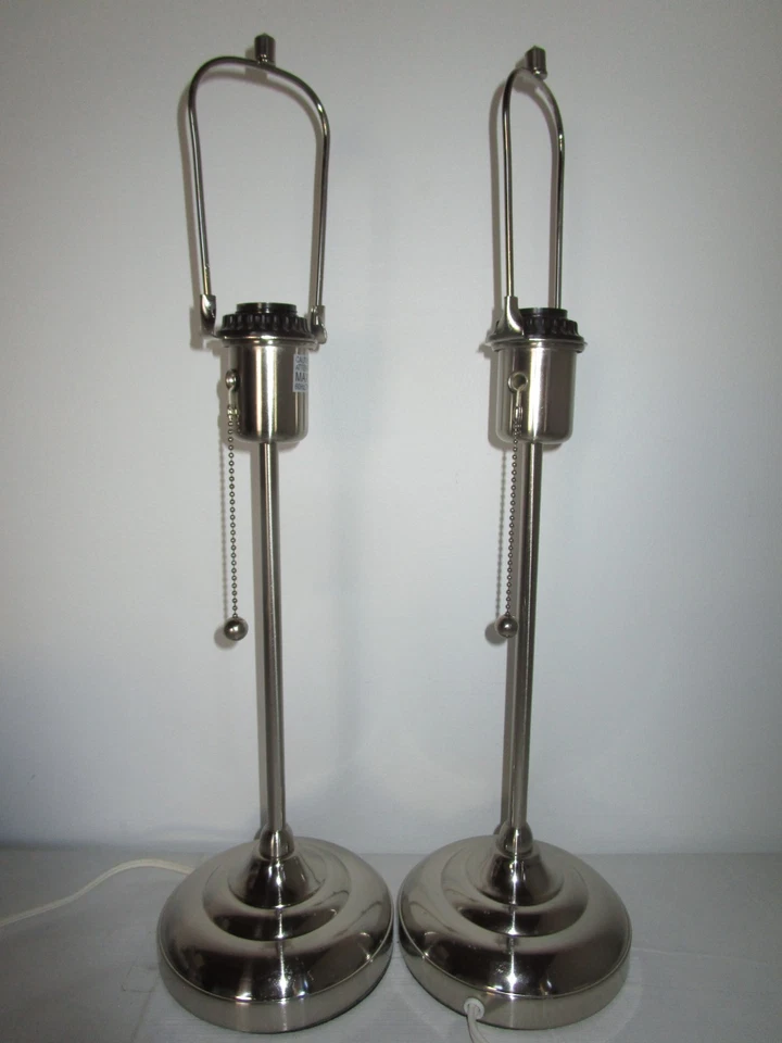 Набор из 2 никелированных настольных ламп Ikea Arstid на ниточках - без абажуров - Изображение 2 из 4