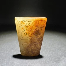 Old Chinese antique Sword ornament "Jian Bi"剑珌