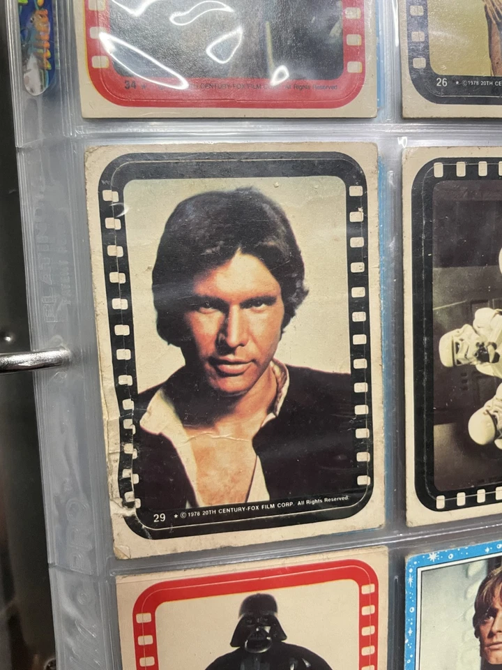 1977-83 Topps Star Wars Trilogy Master Set Lot S1-S3 ESB ROTJ Partial Stickers - Image 4 of 4