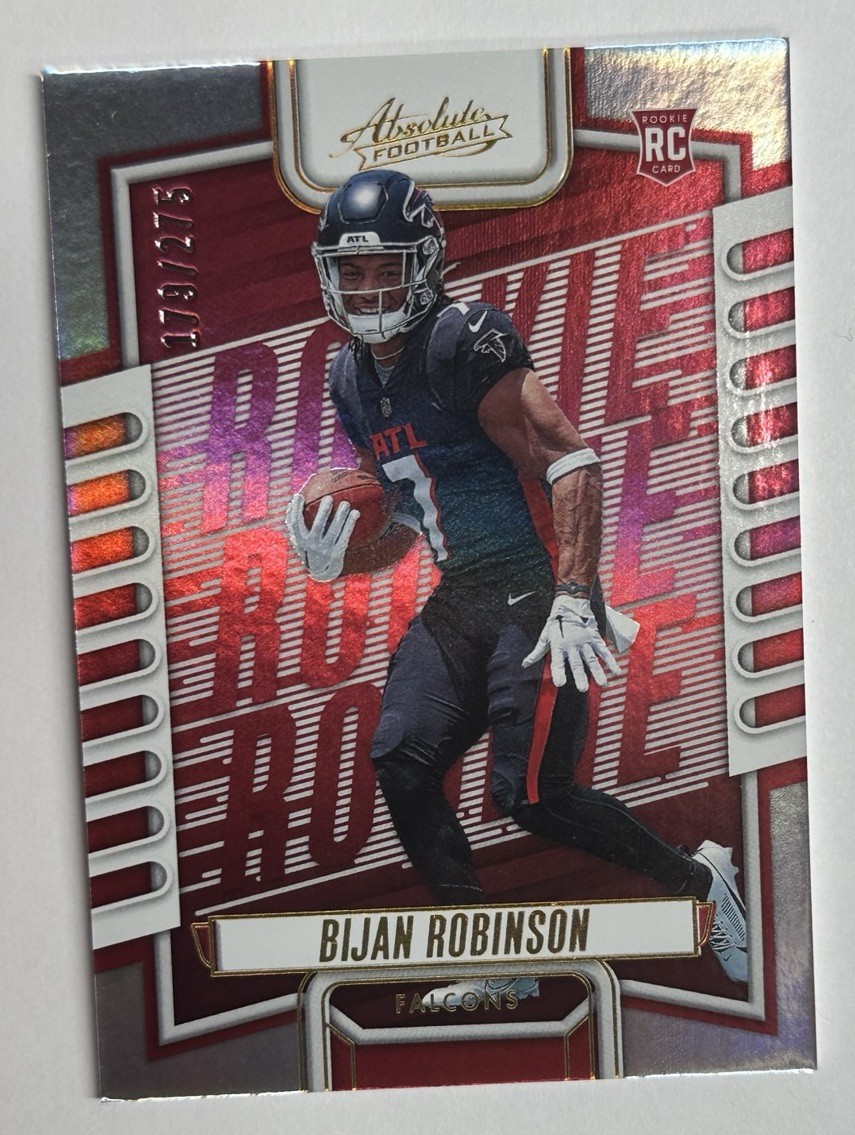 2023 Panini Absolute Spectrum Bijan Robinson Rookie 179/275 #106