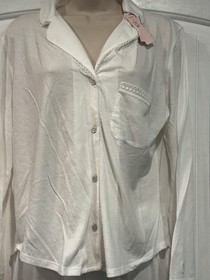 Victoria's Secret Collared Button Pajama Set S Long Sleeve / Pants
