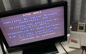 NES ~ STAR WARS ~ Nintendo Game 3 Screw NES-7V-AUS Cart Only Pal A